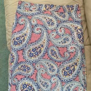 Paisley print #2 pencil skirt